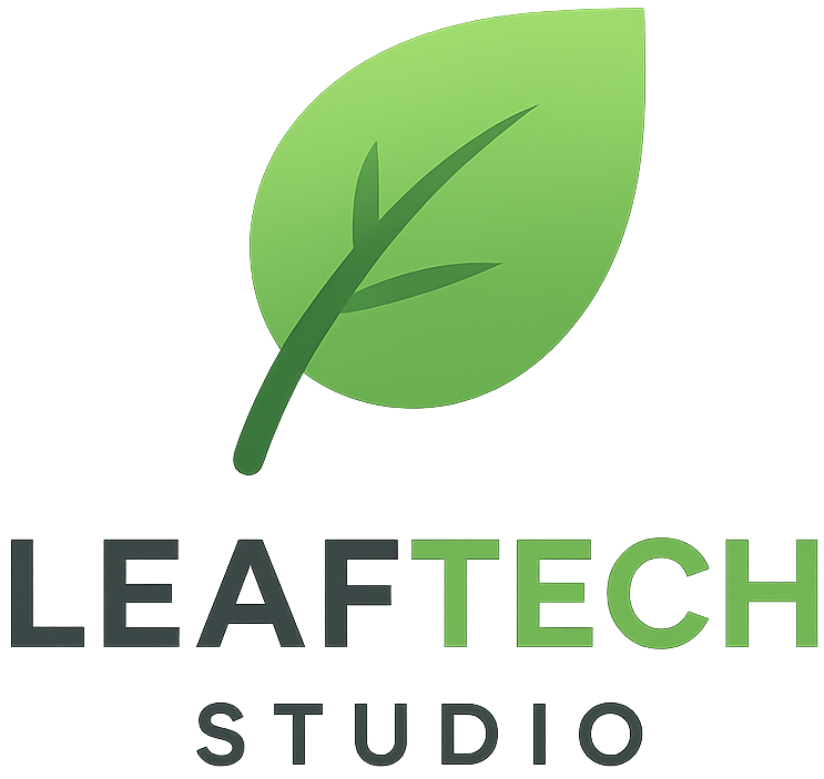 Logo de LeafTech Studio